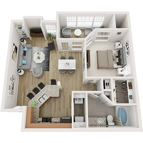 Floor plan Oakley