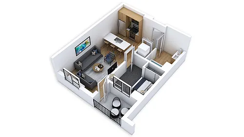 Floor plan 1A