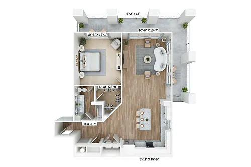 Floor plan A6