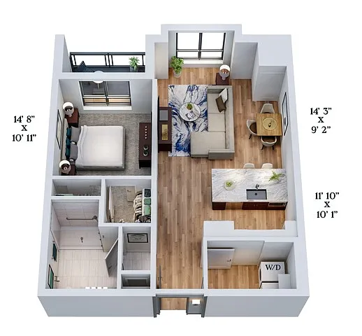 Floor plan B11