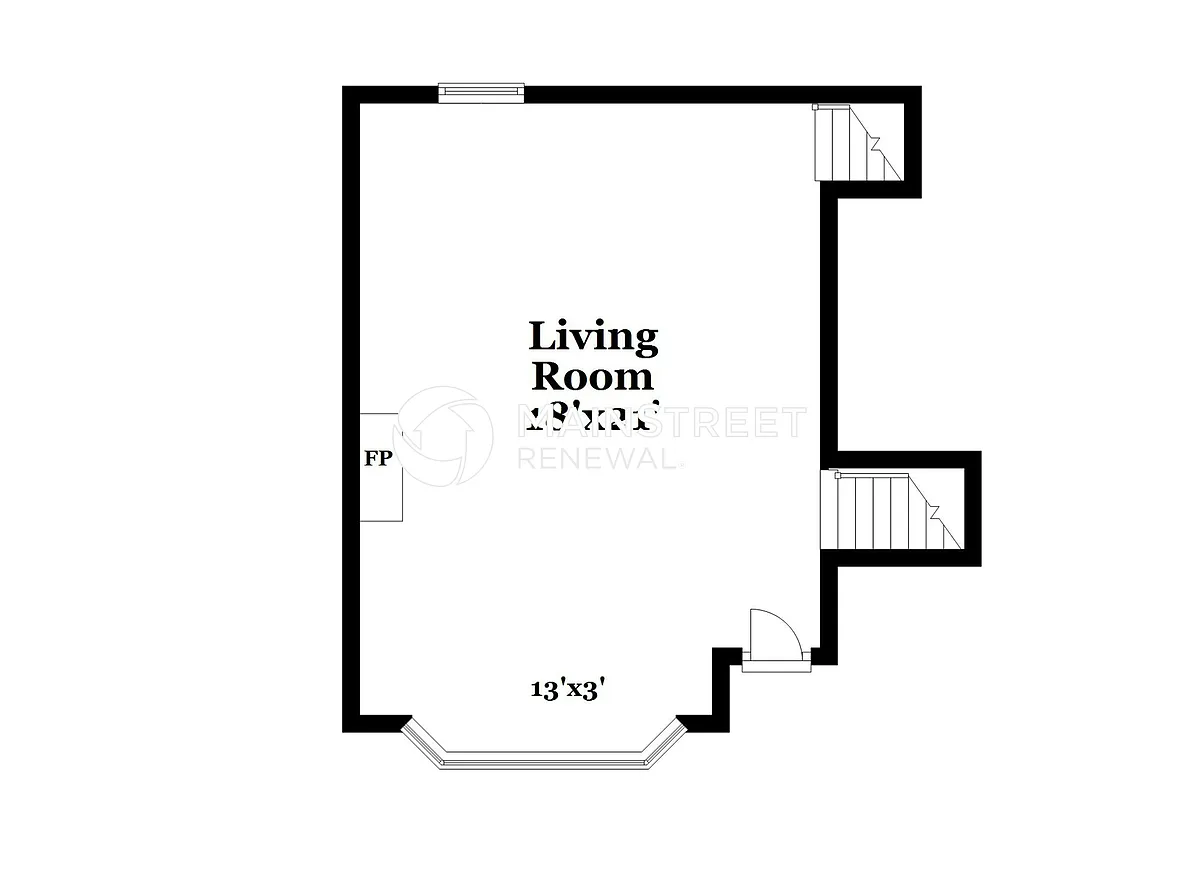 Floor Plan - 6948 Cedar Hill Ct