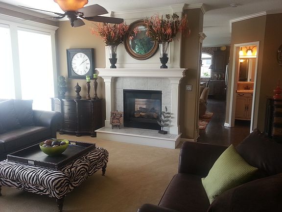Living Room & Fireplace