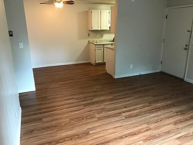 main living area facing kitchen