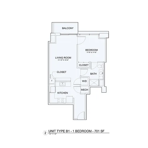 Floor plan B1