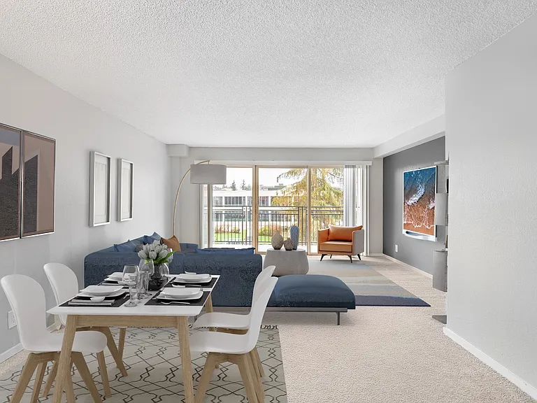 Two-Bedroom Living Room
