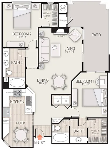 Floor plan Plan 6
