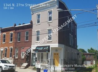 1346 N 27th St FLOOR 2, Philadelphia, PA 19121