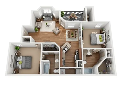 Floor plan B2
