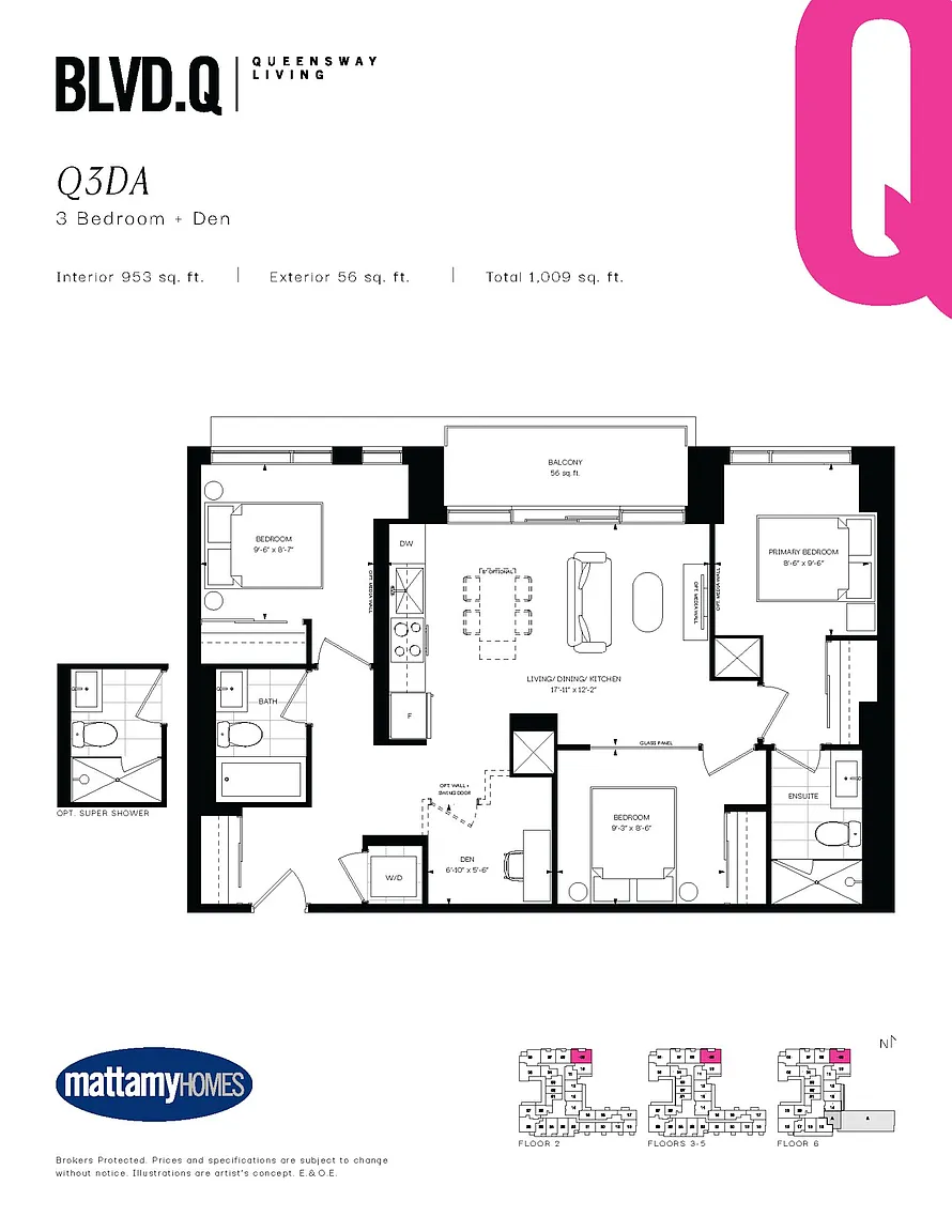 Q3DA Plan, BLVD. Q photo 1