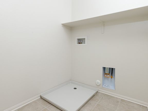 Convenient laundry room