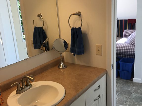 Vanity facing entry