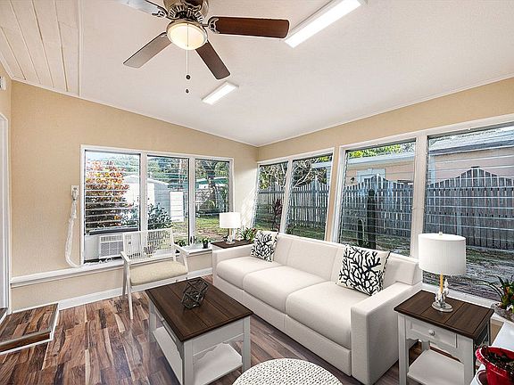 Staged Florida Room