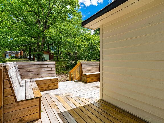 grilling area on back deck