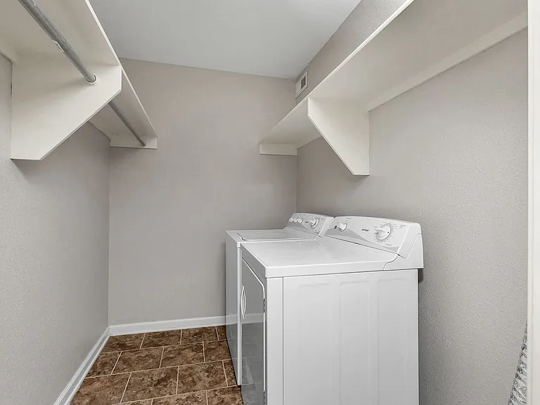 Washer/Dryer Connections in Select Homes