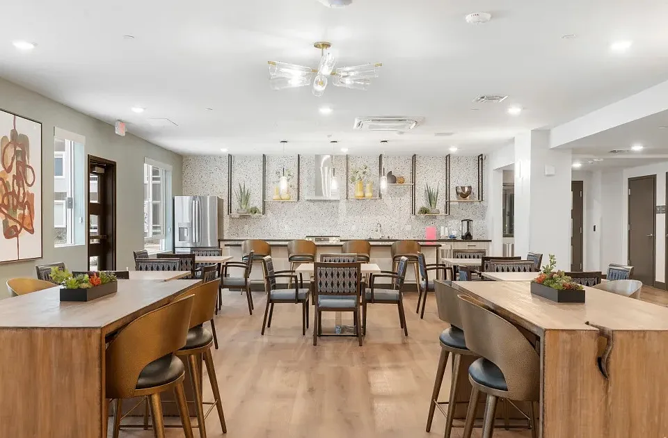 Community Room with Kitchen