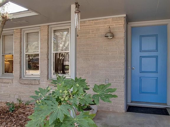 Welcoming front entrance