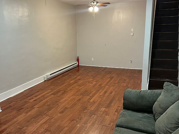spacious living room area
