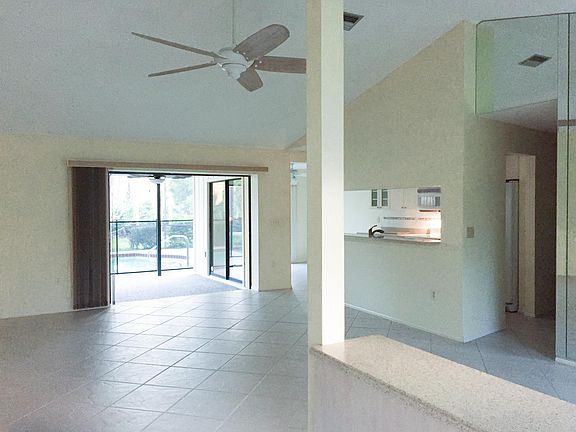 View of living area from front door.