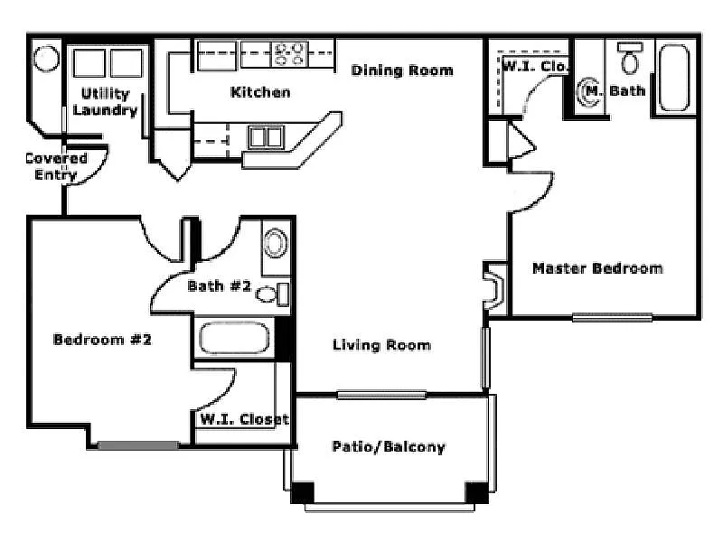 Floor plan Cancun