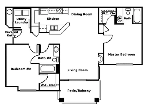 Floor plan Cancun