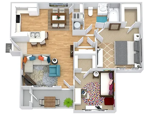 Floor plan Charlotte