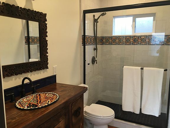 large upgraded bathroom