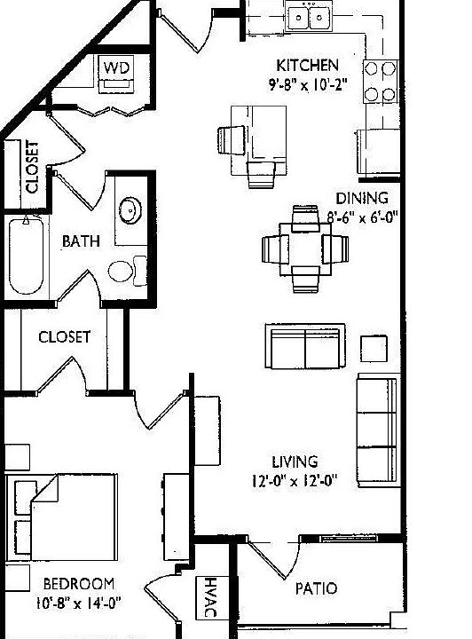 Apartment floor plan