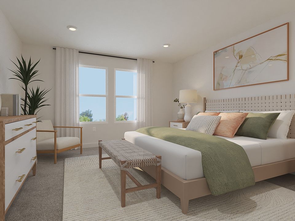 The primary suite offers a private retreat.