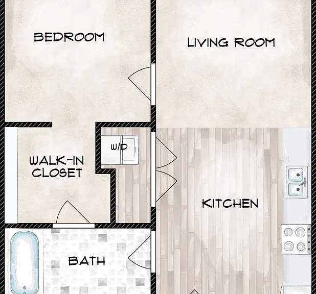 A1 Floorplan Diagram