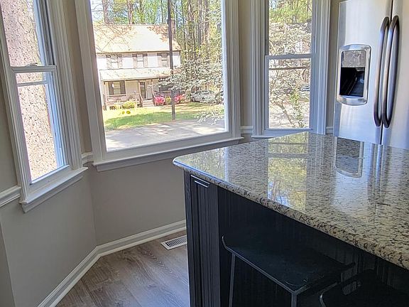 Seating for two at the island.