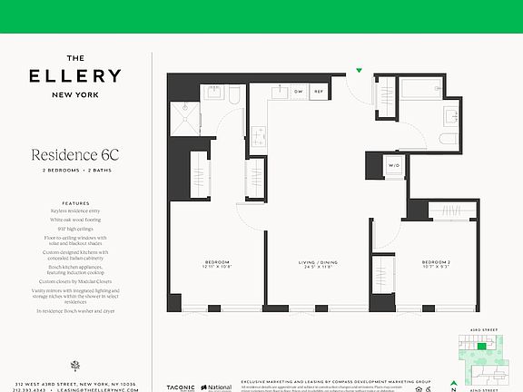 2nd image of 312 W 43rd St #6C