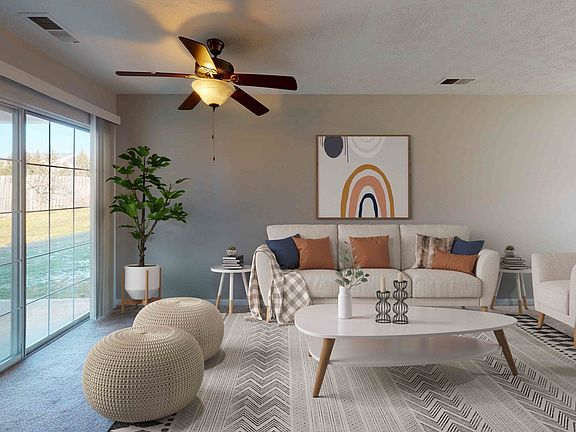 Living Room with Large Window