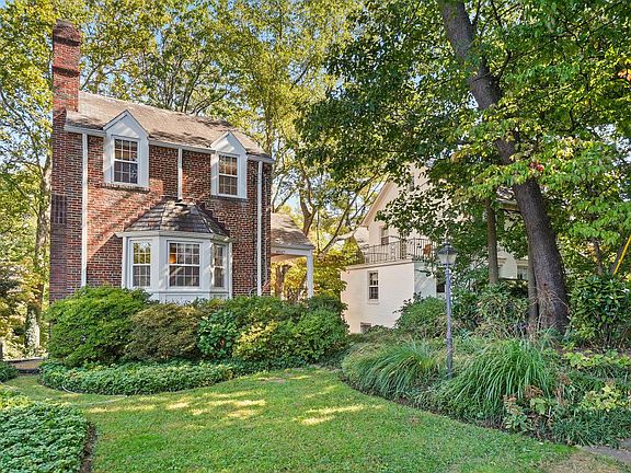 All Brick Single Family Home with a Slate Roof