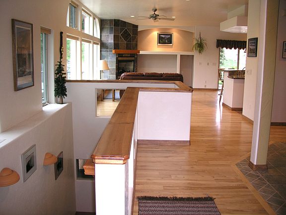 View from front door back