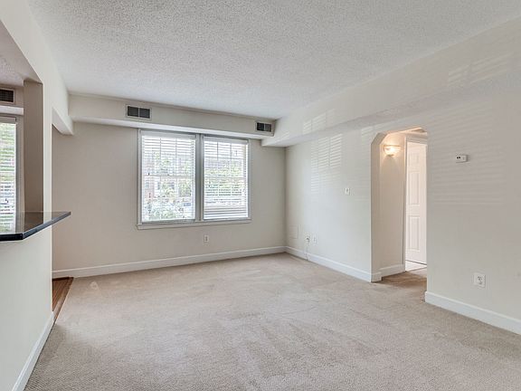 Open living/dining room
