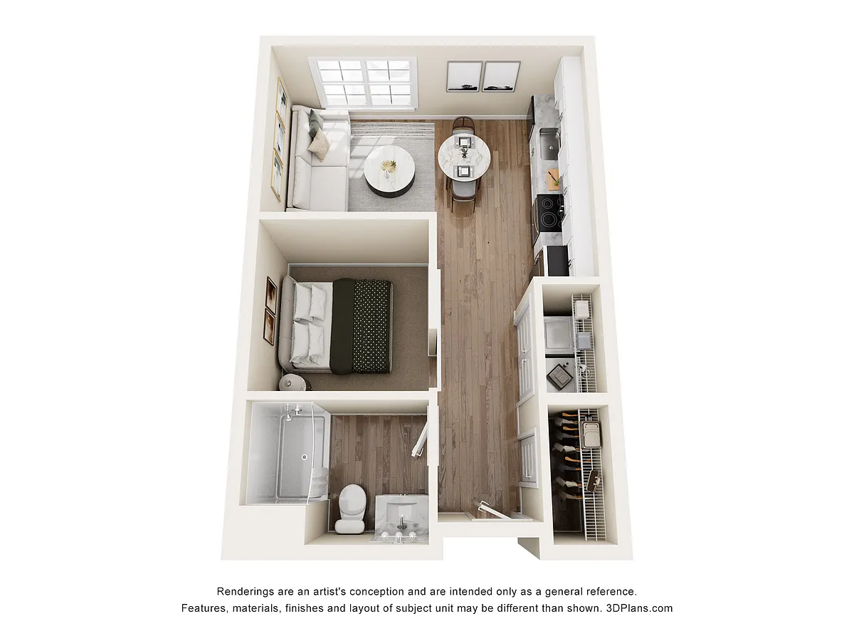 Floor plan Nest ADA