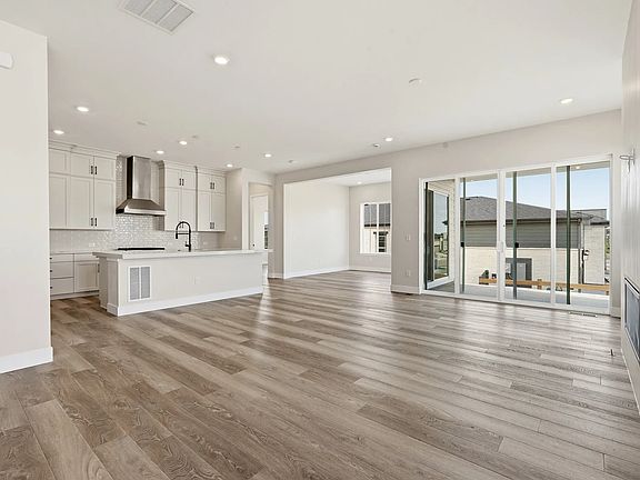 Homesite 7 Great Room, Kitchen Dining
