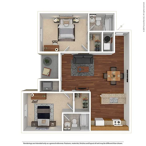 Floor plan 2X2