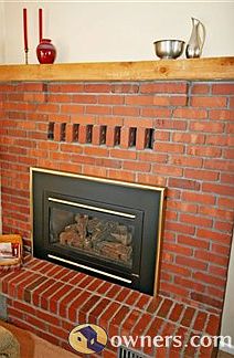 LR Fireplace with Gas Insert