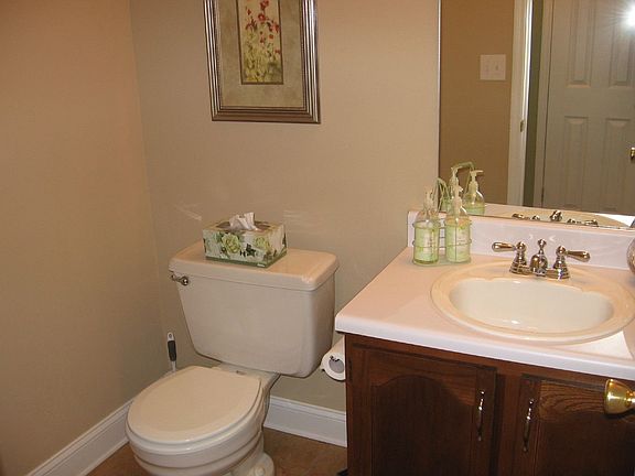 Downstairs half bath