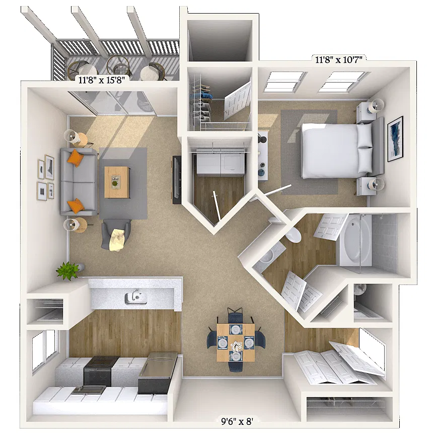 Floor plan Myrtle
