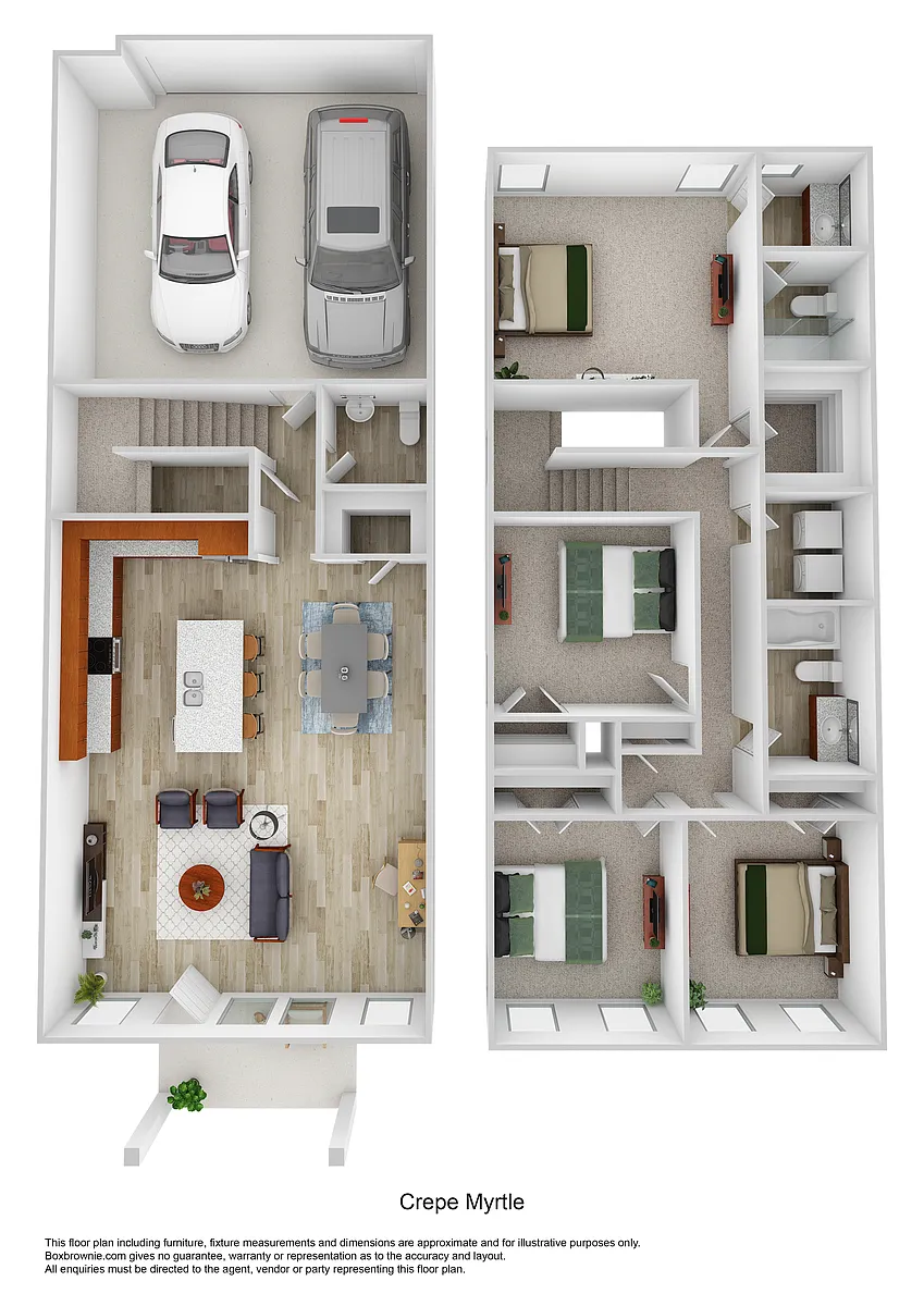 Floor plan Crepe Myrtle