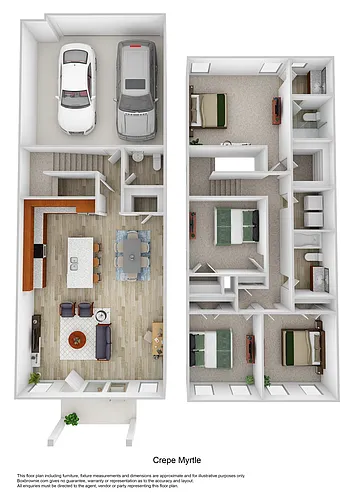Floor plan Crepe Myrtle