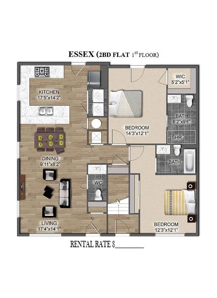 Floor plan Essex