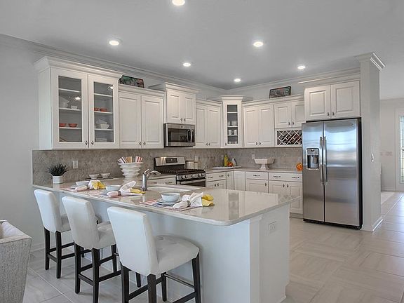 Orchid Model Floor plan at On Top of the World Communities Kitchen