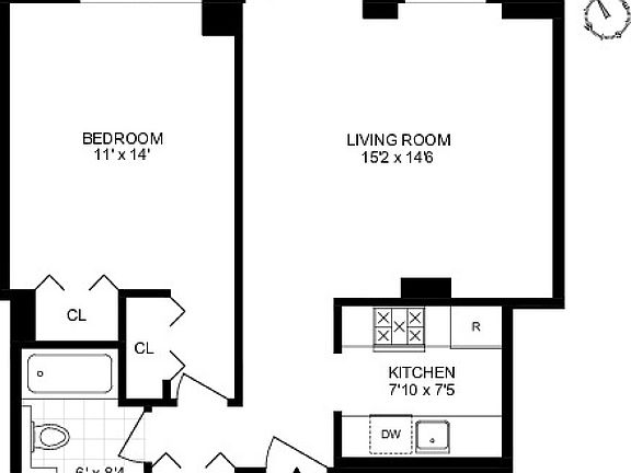 2nd image of 311 Greenwich St APT 5G