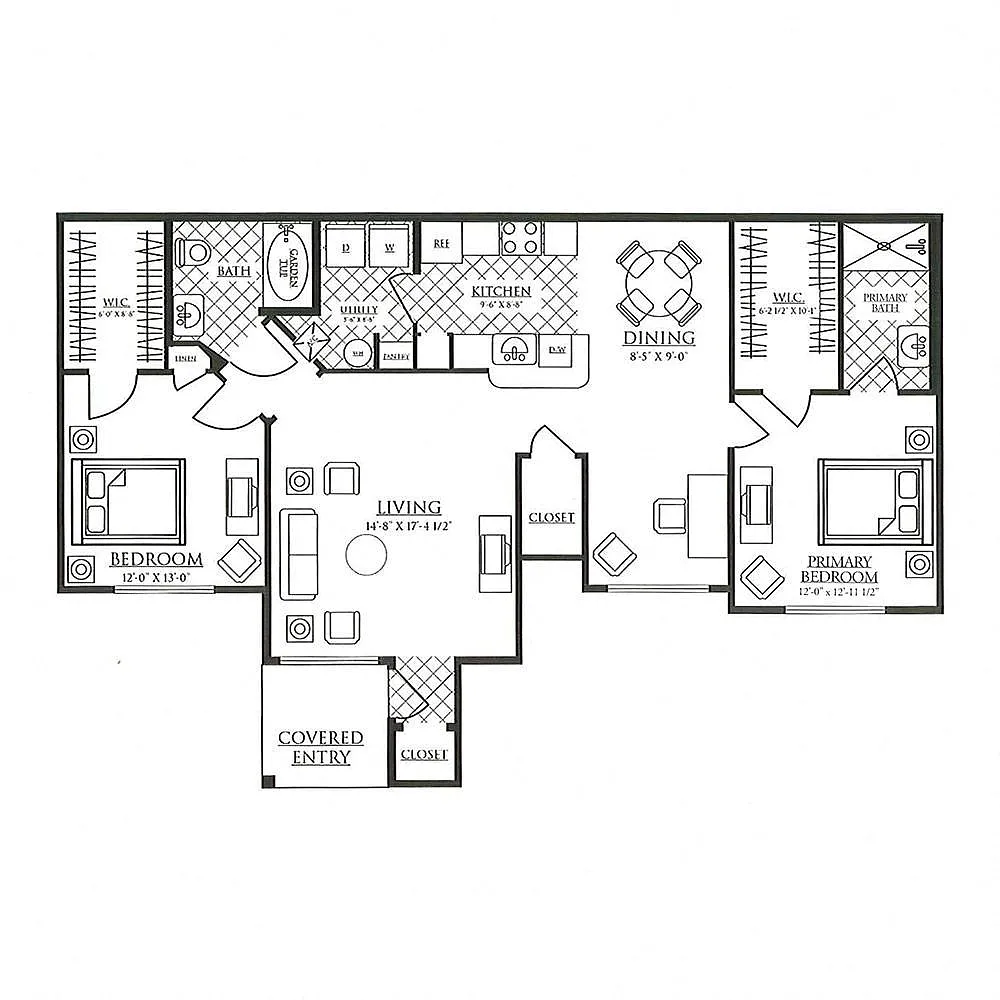 Floor plan Denver (C2.1)