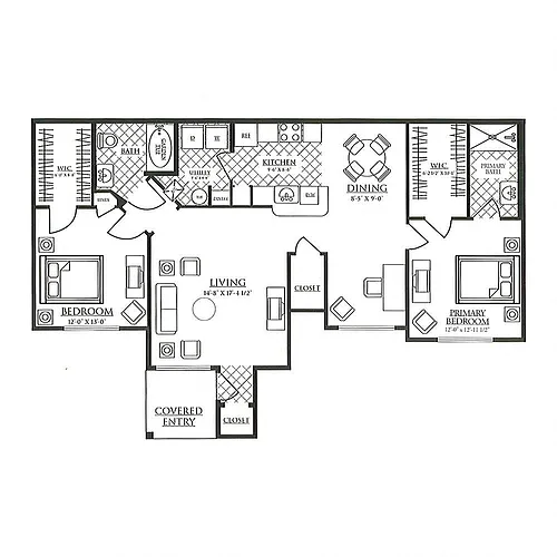 Floor plan Denver (C2.1)