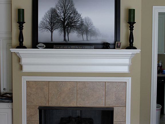 Cozy fireplace 