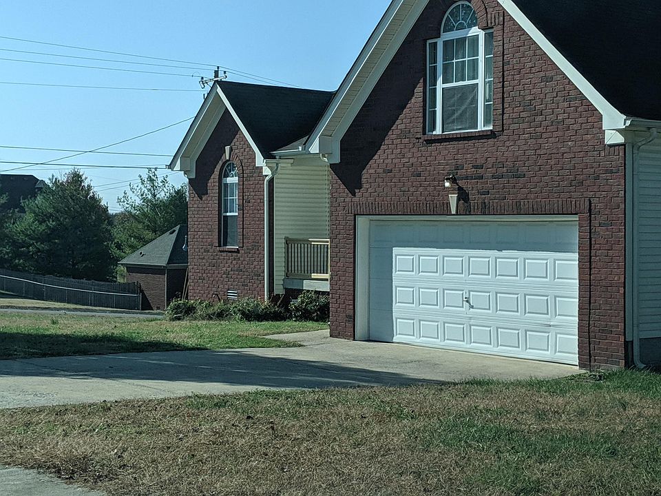 Two car garage for storage or for vehicles.